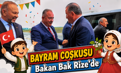 Rize’de Geleneksel Bayramlaşma Törenine Yoğun Katılım