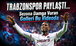 Trabzonspor Paul Onuachu’nun Gollerini Özel Video İle Paylaştı