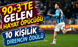 Umut Nayir, Göztepe karşısında uzatma dakikalarında attığı golle Trabzonspor’a hayat verdi