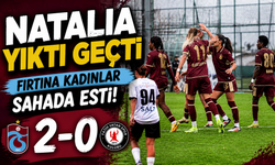 Fırtına kadınlar sahada esti! Natalıa Yıktı Geçti