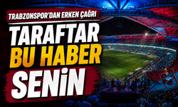 Trabzonspor kombine biletleri satışta: Taraftara erken çağrı
