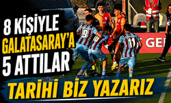Trabzonspor U16’dan Tarihi Zafer: 8 Kişiyle Galatasaray’a 5 Attılar
