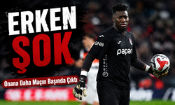 Trabzonspor’da Şok Sakatlık! Onana Daha Maçın Başında Çıktı