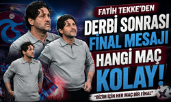 Fatih Tekke’den Derbi Sonrası İlginç Açıklamalar Geldi