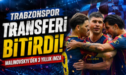 Trabzonspor transferi bitirdi! Malinovskyi'den 3 yıllık imza