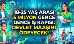 18-25 yaş arası 5 milyon gence iş kapısı: Devlet maaşını ödeyecek!