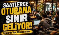 Kafelerde Yeni Dönem Başladı: Laptopla Oturana Süre Sınırı Geliyor