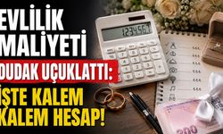 Evlilik Maliyeti Dudak Uçuklattı: İşte Kalem Kalem Hesap!