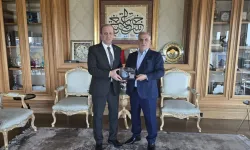KTÜ Rektörü Hamdullah Çuvalcı’dan İş İnsanı Ahmet Albayrak’a Ziyaret
