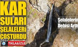 Bayburt’ta Kar Suları Şelaleleri Coşturdu: Kar Suları Debiyi Artırdı