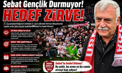 Sebat Gençlik Durmuyor! Hedef 2. Lig Değil Zirve