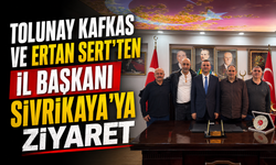 Tolunay Kafkas’tan Sivrikaya’ya Trabzonspor Ziyareti