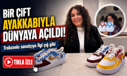 Trabzonlu tasarımcı sanatı ayakkabıya taşıdı, dünyaya açıldı