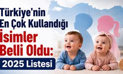 Türkiye'nin En Çok Kullandığı İsimler Belli Oldu: 2025 Listesi