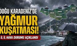 Doğu Karadeniz’de Yağmur Kuşatması! İl İl Hava Durumu Açıklandı