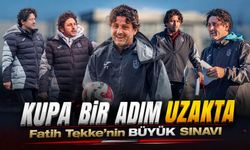 Fatih Tekke Trabzonspor İle İlk Kupasına Çok Yakın: Finalde Büyük Hesap