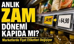 Marketlerde Fiyat Etiketleri Değişiyor: Anlık Zam Dönemi Kapıda mı