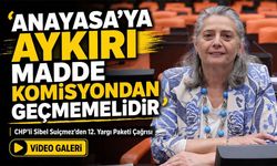 CHP’li Sibel Suiçmez’den 12. Yargı Paketi Çağrısı; "Anayasa'ya Aykırı Madde Komisyondan Geçmemelidir"