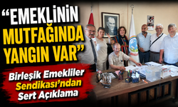 Birleşik Emekliler Sendikası’ndan Sert Açıklama: Emeklinin Mutfağında Yangın Var