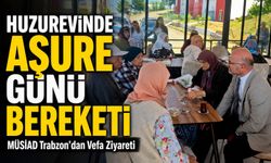 Müsiad Trabzon Aşure Günü’nde Yıldızlı’daki Huzurevinde Büyüklerle Buluştu