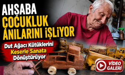 Rize’de Kütükten Oyuncağa Uzanan Hobi: Şaban Akçay Ahşaba Çocukluk Anılarını İşliyor