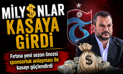 Trabzonspor’dan Yeni Sezon Öncesi Sponsor İle Kasayı Güçlendirdi; Milyonlar Kasaya Girdi!