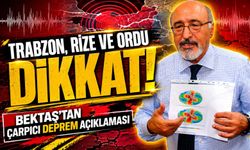 Prof. Dr. Osman Bektaş'tan Trabzon, Rize ve Ordu İçin Kritik Deprem Uyarısı
