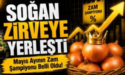 Mayıs Ayının Zam Şampiyonu Belli Oldu!; Soğan Zirveye Yerleşti