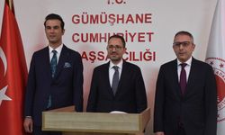 Adalet Bakan Yardımcısı Ayyıldız, Gümüşhane'de konuştu: