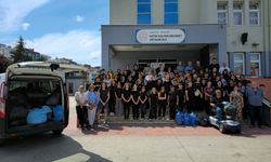 Samsun'da 'mavi kapak kampanyası' düzenlendi