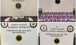 Samsun'da yasaklı madde operasyonunda 9 zanlı yakalandı