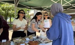 Trabzon'da geliri cami yapımında kullanılmak üzere kermes açıldı