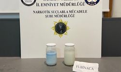 Yasaklı madde operasyonunda 1 litre 350 mililitre sentetik yasaklı madde ele geçirildi