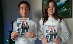 5 bine yakın kitap okuyan 10 yaşındaki ikizler yazar oldu