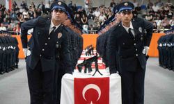 Bayburt'ta 342 polis adayı mezuniyet sevinci yaşadı