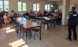 Bayburt'ta Karayolları personeline afet farkındalık eğitimi verildi