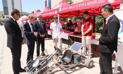 Bayburt'ta okulların örnek çalışmaları sergilendi