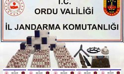 Jandarmadan Ordu ve Samsun'da yasaklı madde operasyonu: 7 tutuklama