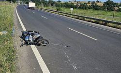Motosiklet kazası: 2 yaralı