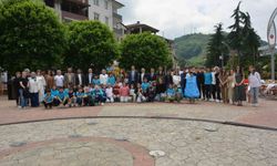 Ordu'da öğrenciler önce yarıştı, sonra hayırda buluştu