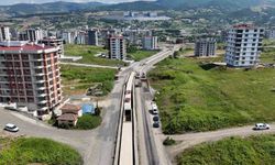 Samsun'un 5 ilçesinde ulaşım yatırımları sürüyor