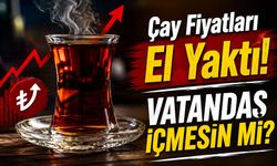 Çay Fiyatları El Yaktı! Tiryakiler Bu Rakamları Beklemiyordu