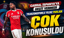 Trabzonsporlu Sidny Lopes Cabral İspanya Karşısında Performansıyla Gecenin Yıldızı Oldu