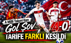 A Milli Takım Kadıköy’de Fırtına Gibi Esti. Kadıköy'de Farklı Tarife