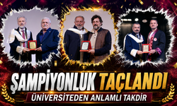 Sebatspor’un Şampiyonluk Başarısı Trabzon Üniversitesi Tarafından Plaketle Taçlandırıldı