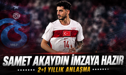 Trabzonspor’da Samet Akaydın İmza İçin Beklemede