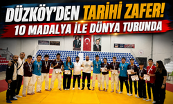 Düzköy'den Tarihi Zafer! 10 Madalya ile Avrupa ve Dünya Yolunda