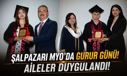 Trabzon Üniversitesi Şalpazarı MYO 5. Dönem Mezunlarını Coşkuyla Uğurladı