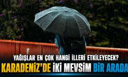 Karadeniz'de İki Mevsim Bir Arada: Batı Güneşli, Doğu Yağmurlu