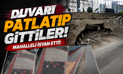 Trabzon’da Yarım Kalan Kaldırım Çalışması Tepki Çekti: Mahalleli İsyanda
